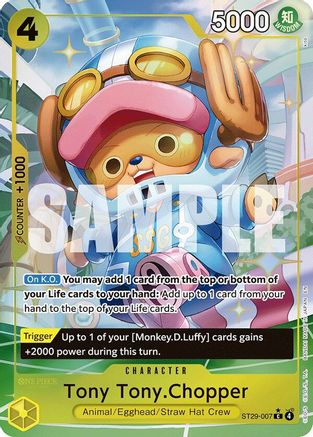 Image of Tony Tony.Chopper (Full Art) (ST29-007) - Starter Deck 29: Egghead Foil