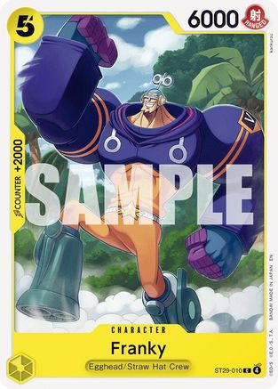 Image of Franky (ST29-010) - Starter Deck 29: Egghead