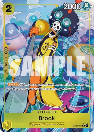 Image of Brook (Full Art) (ST29-011) - Starter Deck 29: Egghead Foil