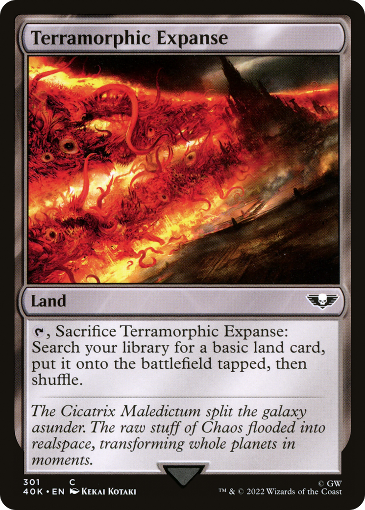 Image of Terramorphic Expanse (40K-301) - Warhammer 40,000 Commander