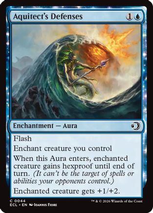 Image of Aquitect's Defenses (ECL-044) - Lorwyn Eclipsed Foil