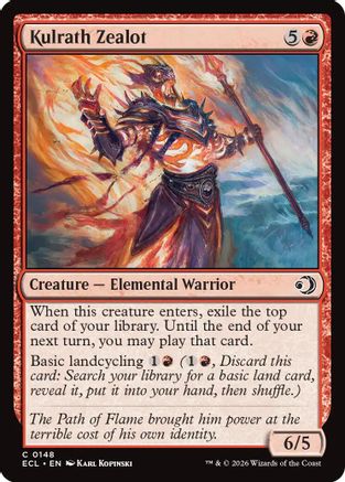 Image of Kulrath Zealot (ECL-148) - Lorwyn Eclipsed