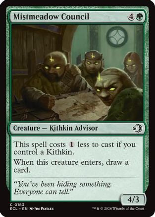 Image of Mistmeadow Council (ECL-183) - Lorwyn Eclipsed