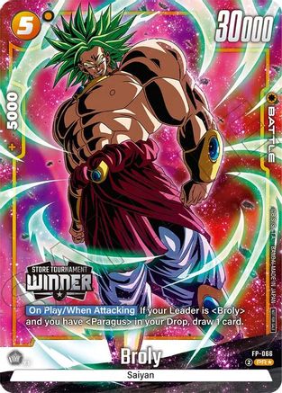Image of Broly (Tournament Pack -Winner- 09) (FP-066) - Tournament and Championship Promos Holofoil