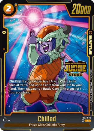 Image of Chilled (Judge Pack (Store Judge) 05) (FB07-085) - Tournament and Championship Promos Holofoil