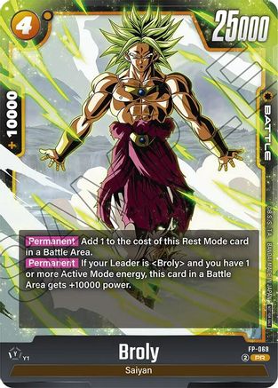 Image of Broly (Ultimate Battle 2026 Vol.1) (FP-069) - Tournament and Championship Promos Holofoil