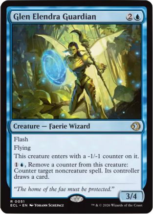 Image of Glen Elendra Guardian (ECL-051) - Lorwyn Eclipsed