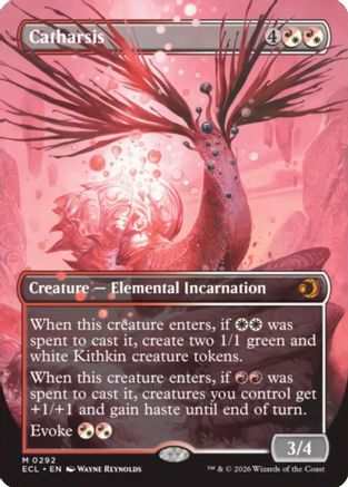Image of Catharsis (Borderless) (ECL-292) - Lorwyn Eclipsed