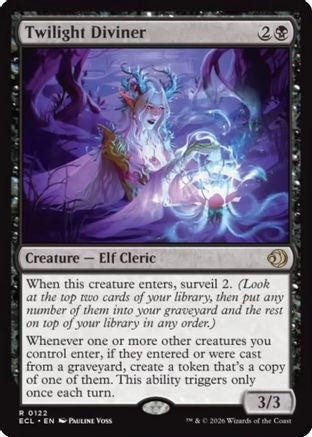 Image of Twilight Diviner (ECL-122) - Lorwyn Eclipsed Foil