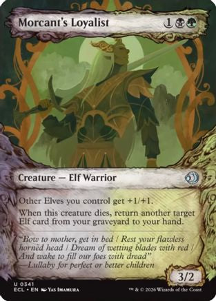 Image of Morcant's Loyalist (Showcase) (ECL-341) - Lorwyn Eclipsed