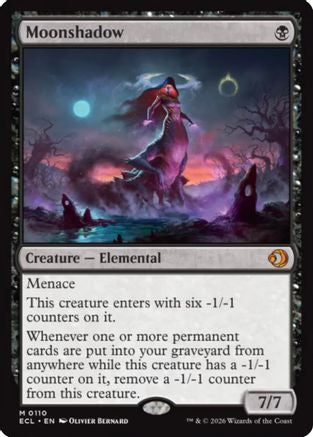 Image of Moonshadow (ECL-110) - Lorwyn Eclipsed Foil