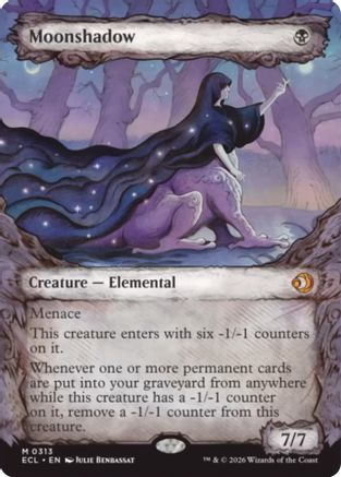 Image of Moonshadow (0131) (Showcase) (ECL-313) - Lorwyn Eclipsed Foil