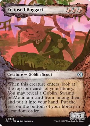 Image of Eclipsed Boggart (Showcase) (ECL-335) - Lorwyn Eclipsed
