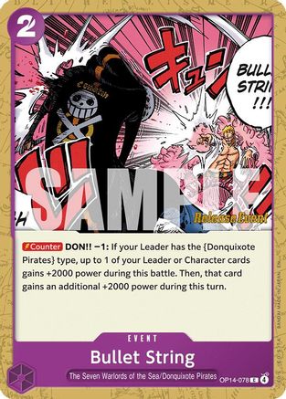 Image of Bullet String (OP14-078) - The Azure Sea's Seven Release Event Cards
