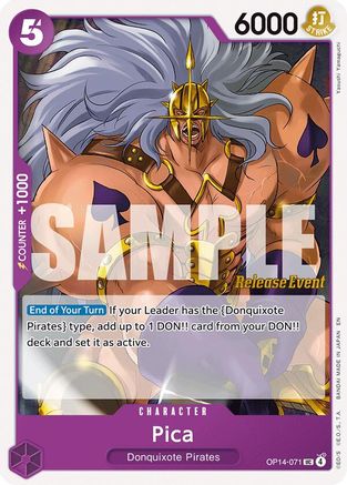 Image of Pica (OP14-071) - The Azure Sea's Seven Release Event Cards
