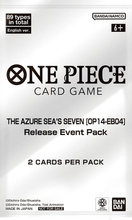 Image of The Azure Sea's Seven - Release Event Pack - The Azure Sea's Seven Release Event Cards