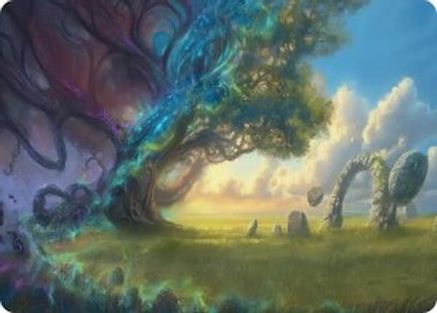 Image of Morningtide's Light Art Card (ASECL-002) - Art Series: Lorwyn Eclipsed
