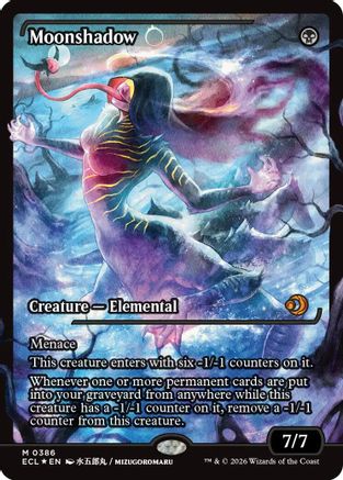 Image of Moonshadow (0386) (Showcase) (ECL-386) - Lorwyn Eclipsed Foil