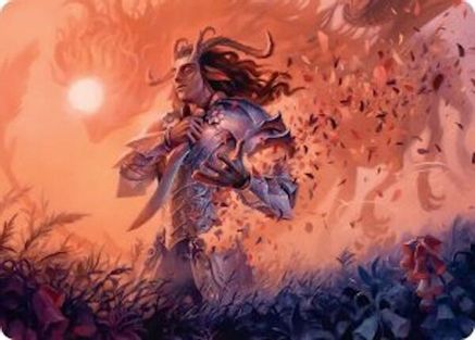 Image of Rhys, the Evermore Art Card (ASECL-004) - Art Series: Lorwyn Eclipsed