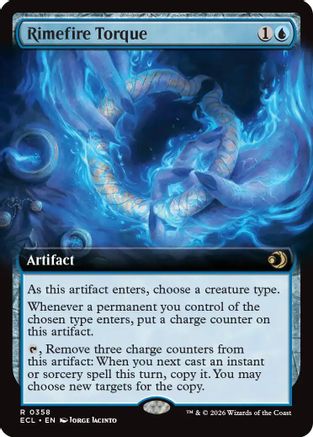 Image of Rimefire Torque (Extended Art) (ECL-358) - Lorwyn Eclipsed