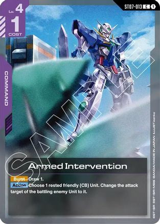 Image of Armed Intervention (ST07-013) - Starter Deck 07 Celestial Drive