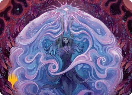 Image of Glen Elendra's Answer Art Card (Gold-Stamped Planeswalker Symbol) (ASECL-007) - Art Series: Lorwyn Eclipsed