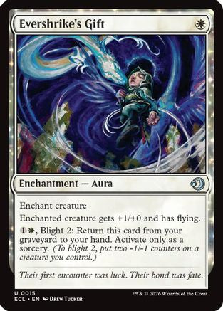Image of Evershrike's Gift (ECL-015) - Lorwyn Eclipsed