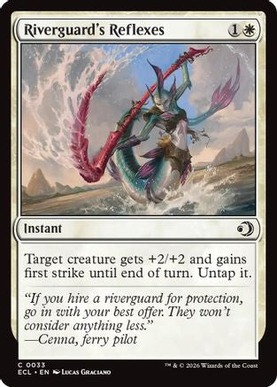 Image of Riverguard's Reflexes (ECL-033) - Lorwyn Eclipsed