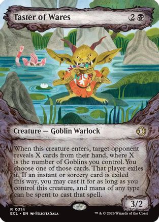 Image of Taster of Wares (Showcase) (ECL-314) - Lorwyn Eclipsed Foil