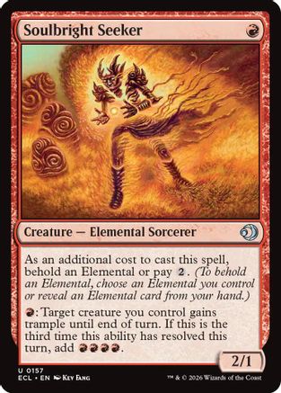 Image of Soulbright Seeker (ECL-157) - Lorwyn Eclipsed