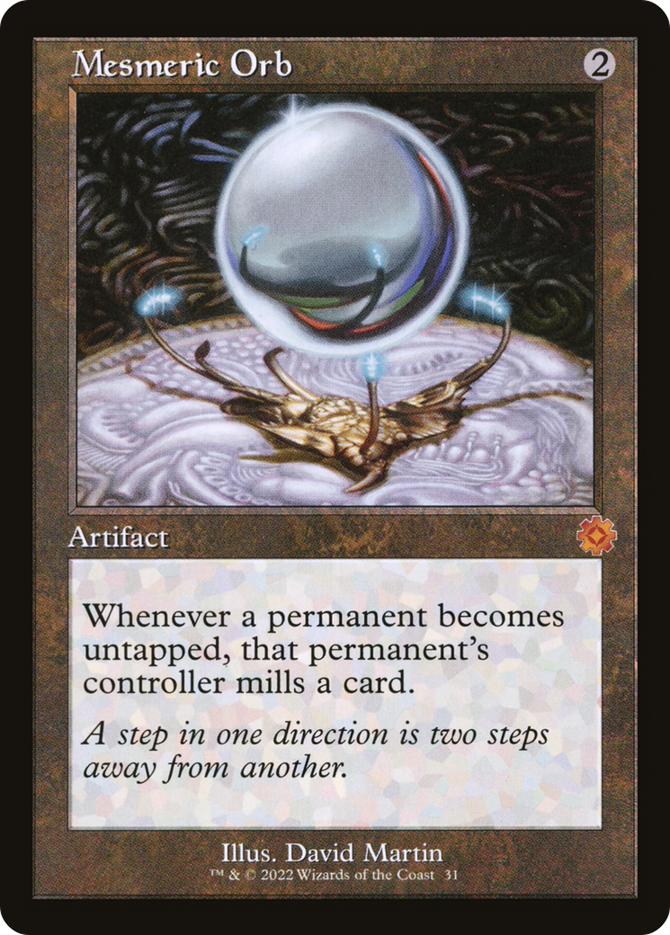 Image of Mesmeric Orb (BRR-031) - The Brothers' War Retro Artifacts Foil