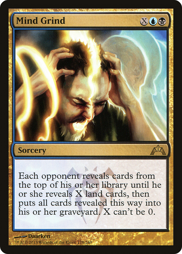 Image of Mind Grind (GTC-178) - Gatecrash Foil
