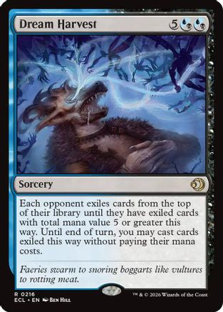 Image of Dream Harvest (ECL-216) - Lorwyn Eclipsed Foil
