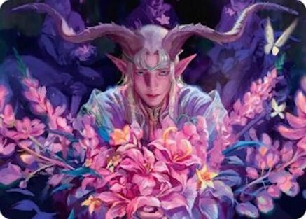 Image of Dawnhand Eulogist Art Card (ASECL-014) - Art Series: Lorwyn Eclipsed