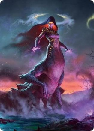 Image of Moonshadow Art Card (ASECL-015) - Art Series: Lorwyn Eclipsed