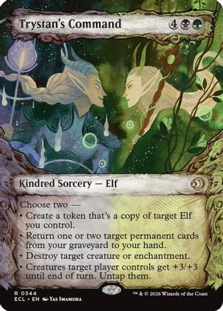 Image of Trystan's Command (Showcase) (ECL-344) - Lorwyn Eclipsed Foil