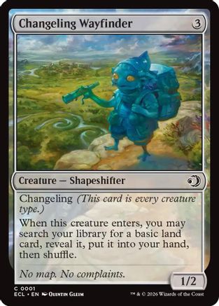 Image of Changeling Wayfinder (ECL-001) - Lorwyn Eclipsed