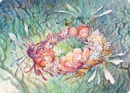 Image of Grave Venerations Art Card (ASECL-046) - Art Series: Lorwyn Eclipsed