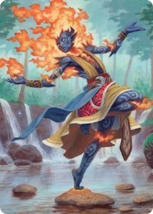 Image of Ashling, Rekindled Art Card (16/54) (ASECL-016) - Art Series: Lorwyn Eclipsed