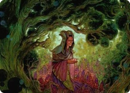 Image of Bloom Tender Art Card (ASECL-041) - Art Series: Lorwyn Eclipsed
