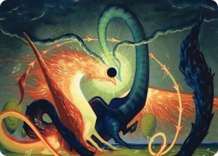 Image of Celestial Reunion Art Card (42/54) (ASECL-042) - Art Series: Lorwyn Eclipsed