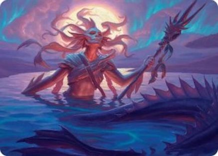 Image of Eclipsed Merrow Art Card (ASECL-022) - Art Series: Lorwyn Eclipsed