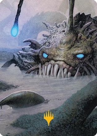 Image of Deceit Art Card (Gold-Stamped Planeswalker Symbol) (ASECL-035) - Art Series: Lorwyn Eclipsed