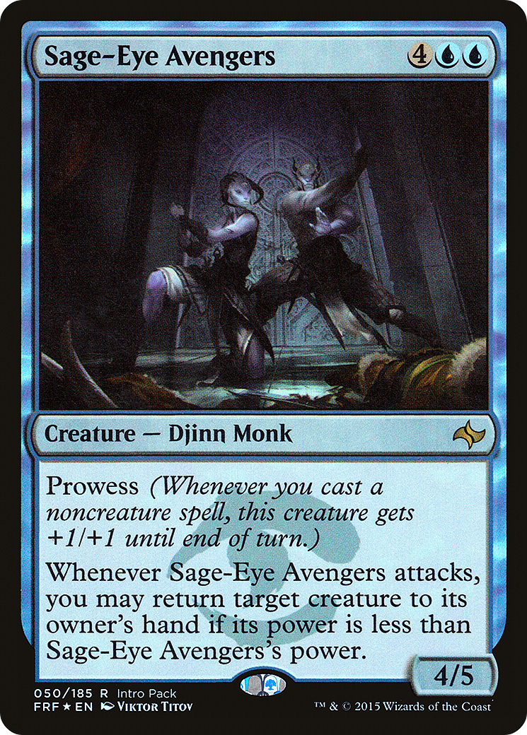 Image of Sage-Eye Avengers (UMP-050) - Fate Reforged Promos Foil