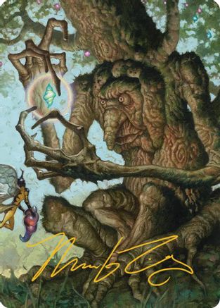 Image of Faeburrow Elder Art Card (Gold-Stamped Signature) (ASECL-051) - Art Series: Lorwyn Eclipsed