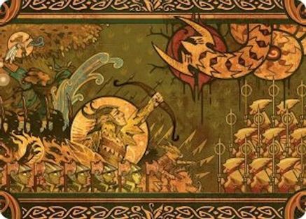 Image of Chronicle of Victory Art Card (ASECL-027) - Art Series: Lorwyn Eclipsed