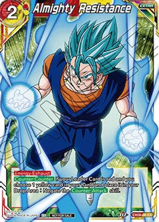 Image of Almighty Resistance (Ultra-Bout Series Tournament Pack Vol.1) (EX09-06) - Tournament Promotion Cards