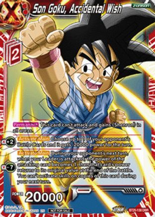 Image of Son Goku, Accidental Wish (Ultra-Bout Series Tournament Pack Vol.1) (BT25-138) - Tournament Promotion Cards