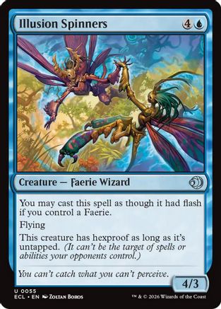 Image of Illusion Spinners (ECL-055) - Lorwyn Eclipsed Foil