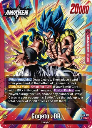 Image of Gogeta : BR - FB09-001 (FB09-001) - Dual Evolution